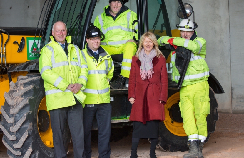 Esther McVey & Cheshire East Highways Staff