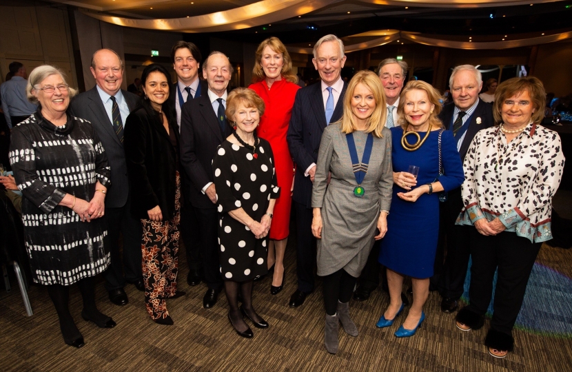 Esther with Lord Lieutenant of Cheshire, David Briggs and Show officials