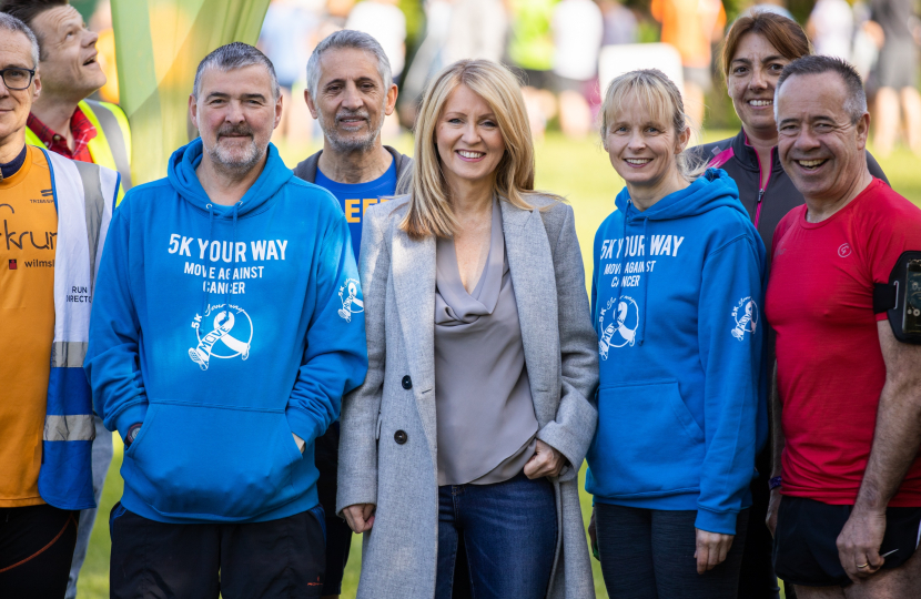 Esther, Tony, Sarah and participants of 5K Your Way