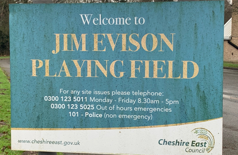 The Jim Evison Playing field