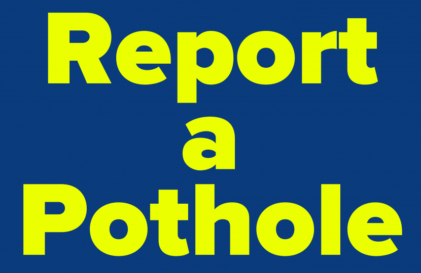 Report a Pothole