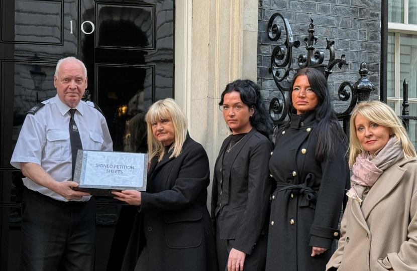 Presenting a petition in parliament