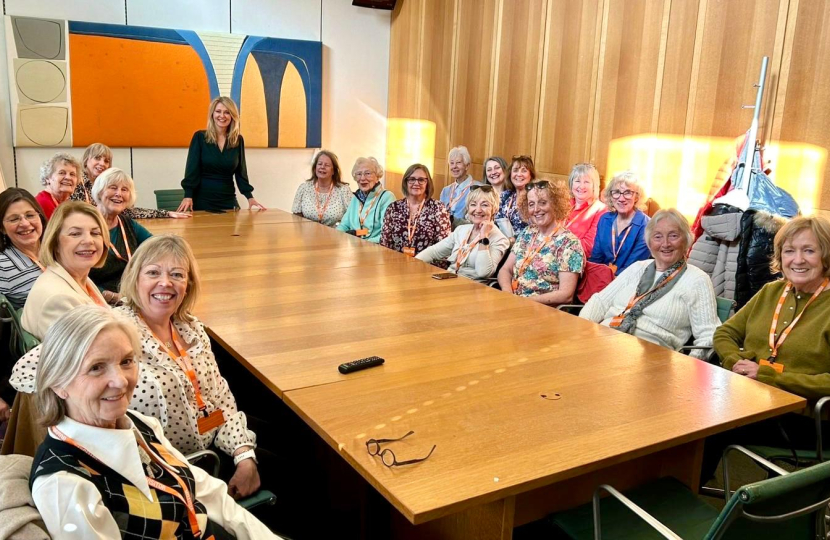 Esther with Lymm Jubilee WI