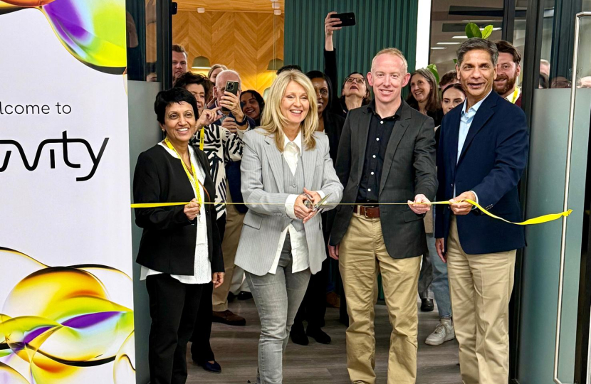 Esther cuts ribbon at official opening of Revvity