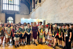 esther with handforth grange pupils
