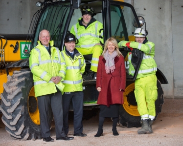 Esther McVey & Cheshire East Highways Staff