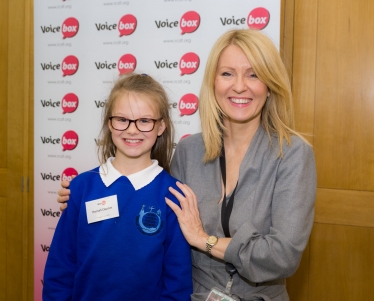 Esther with Hannah Clayton (photo credit: Geoff Wilson)