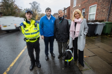 Esther, Brian, James Morris and Adam Marsh