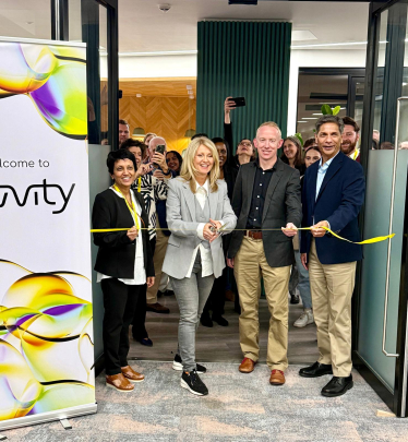 Esther cuts ribbon at official opening of Revvity
